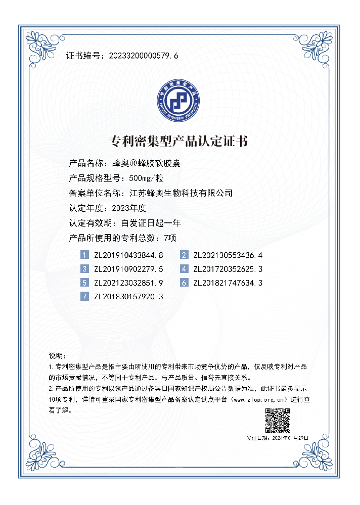 专利密集型产品